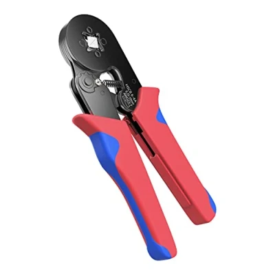 Afbeelding van krimptang voor adereindhulzen 0,25 mm² 10 elektriciens, elektronica, krimptool, zelfinstellend, elektrisch gereedschap