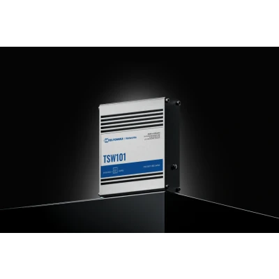 Afbeelding van Teltonika TSW101 Gigabit Ethernet (10/100/1000) Power over (PoE) Metallic