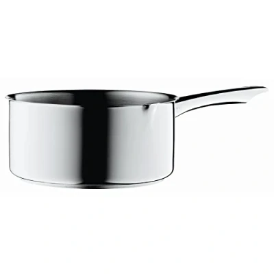Afbeelding van WMF 797229991 sauspan Ø 16 cm ca. 1,5l schenkrand Cromargan roestvrij staal geborsteld geschikt voor alle kookplaten inclusief inductie vaatwasmachinebestendig, Zilver