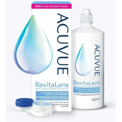 Afbeelding van ACUVUE® RevitaLens® alles in één lenzenvloeistof 1x 360ml + lenshouder
