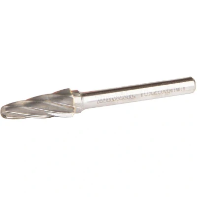 Afbeelding van Makita B 52825 Freesstift Hardmetaal Ronde kegel Afmeting, Ø 10 mm Werklengte 25 Schachtdiameter 6 1 stuks
