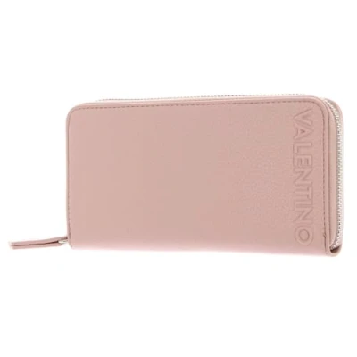 Afbeelding van VALENTINO Portemonnee Soho Zip Around Wallet Cipria Zalmroze