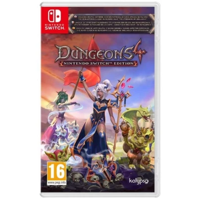 Afbeelding van Dungeons 4 Nintendo Switch spel Deluxe editie