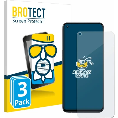 Afbeelding van BROTECT Screenprotector voor realme GT Master Edition Folie Beschermfolie Beschermglas matte (3 Stuks)