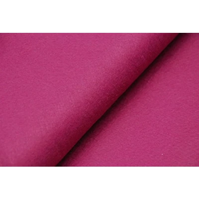 Afbeelding van Handwerk wol/Viscose Vilt Stof Materiaal Raspberry V7, 1Mtr 100cm x 90cm