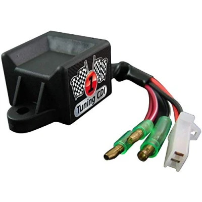 Afbeelding van Area1 Tuning CDI ontstekingseenheid open ongebeperkt voor 50cc 2 takt motoren. Compatibel met Yamaha Aerox tot 2004, Jog, Neos, Slider, BWs, Malaguti F10, F12, F15, Adly, Benelli, CPI Beta Italjet