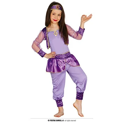Afbeelding van Fiestas Guirca Verkleedjurk Cleopatra Wit Polyester Mt 140/148