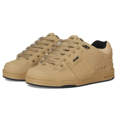 Afbeelding van Globe Fusion Skateschoenen, Heren, Maat: 38, Ochre Leer en imitatieleer