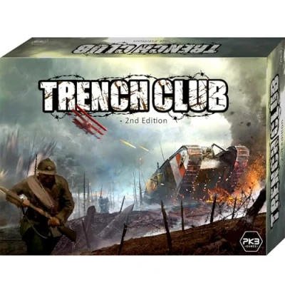 Afbeelding van Trenchclub WWI War Miniatures Strategy Board Game, vanaf 14 jaar, voor 1 4 spelers, meer dan 2 uur speelduur