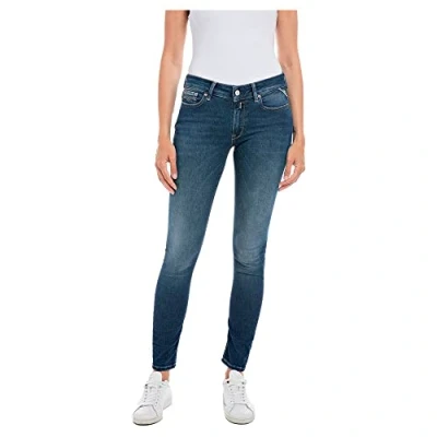 Afbeelding van Replay NEW LUZ Pants Jeans Skinny Fit, Dames, Maat: 24x30, Dark blue