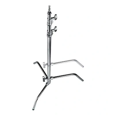 Afbeelding van Manfrotto A2025L driepoot statief zilver (10 kg, 3 voeten, verbluffm, zilver, 110 cm, 5/8 inch)
