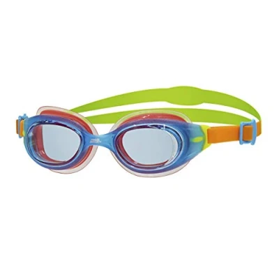 Afbeelding van Zoggs Kinderen Little Sonic Air Zwembril (tot 6 jaar), Blauw/Oranje/Groen/Tint, One Size
