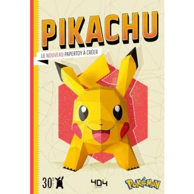 Afbeelding van Pokémon Pikachu 2 Un papertoy à créer