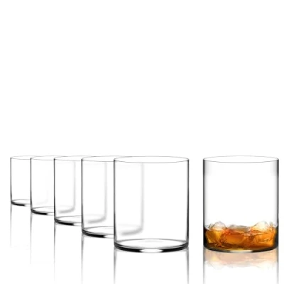 Afbeelding van Stölzle Lausitz whiskyglazen O.F. Set van 6 moderne 430 ml/elegante whiskyglazenset hoogwaardig kristalglas/whiskyglazen, vaatwasmachinebestendig