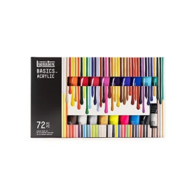 Afbeelding van Liquitex Basics Acrylverf complete set van 72 kleuren 22ml