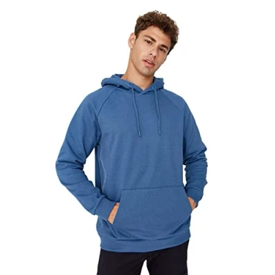 Afbeelding van Trendyol Khaki Basic Oversize/Wide Cut Capuchon Fleece Binnenkant/Warm Sweatshirt Tmnaw23Sw00192