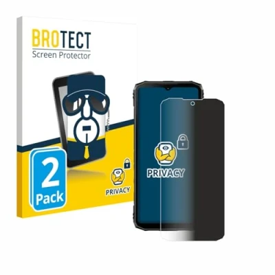 Afbeelding van BROTECT (2 Stuks) Privacy Schermbeschermer voor Doogee Blade 10 Ultra [Anti Spy, Screen Protector, Blue Light Filter]