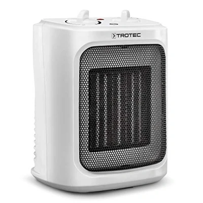 Afbeelding van TROTEC Keramische elektrische kachel TFC 16 E bijverwarming 2 warmtestanden traploze thermostaat met ventilatie functie
