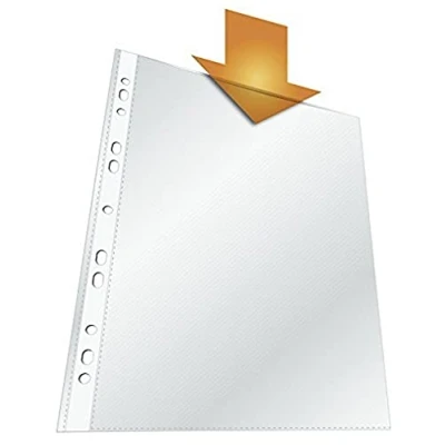 Afbeelding van Durable 265219 showtassen DIN A4 standaard 0,035 mm, 40 stuks, transparant