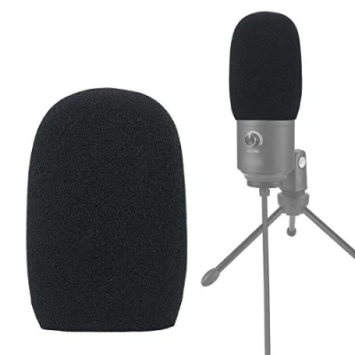 Afbeelding van YOUSHARES Foam Mic Windscherm Windcover Popfilter compatibel met Fifine USB microfoon (669B K669) voor opnemen en streamen