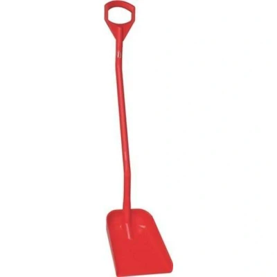 Afbeelding van Vikan Ergonomische Schop met Klein Blad 128cm Rood