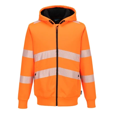 Afbeelding van PW321 Hi Vis Winter Hoodie met rits maat 4XL, Orange