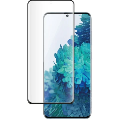 Afbeelding van Bigben Connected, Getemperd glas beschermende folie Gehard 9H Geschikt voor Samsung Galaxy S21 FE 2.5D, Transparant