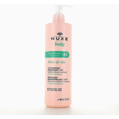 Afbeelding van Nuxe Body Rêve de Thé Lait Hydratant Ressourcant 400ml Actie 4