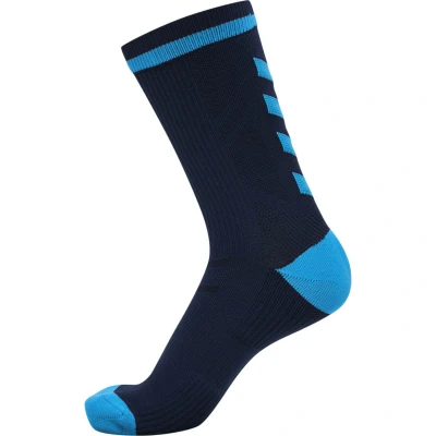 Afbeelding van Hummel Elite Indoor LOW PA Sportsokken, Maat: 27 29, Black iris atomic blue