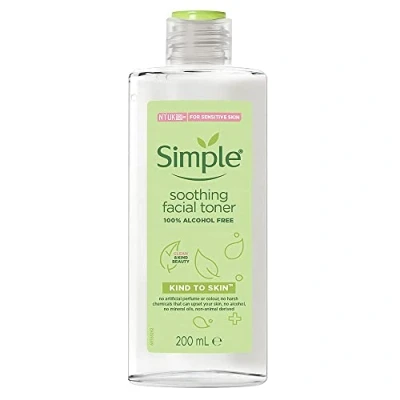 Afbeelding van Simple Kind to Skin Gezichtswater, Alcoholvrij, 200 ml