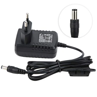 Afbeelding van Voedingsadapter effectpedaal, 9V 1A AC/DC adapter voor elektrische gitaarorgel Toetsenbordversterker 100 240V(EU Plug)