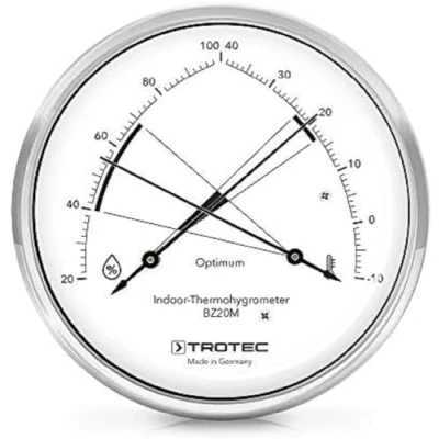 Afbeelding van TROTEC BZ20M Thermo hygrometer Perfecte klimaatcontrole met gekruiste wijzer design