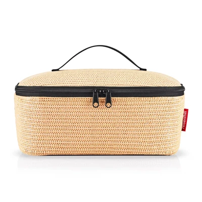 Afbeelding van Reisenthel Coolerbag M Pocket Koeltas 4,5L Raffia Zwart