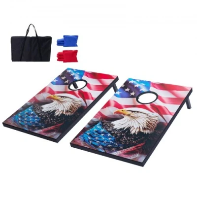 Afbeelding van VEVOR Cornhole Set Houten Spelbord met 8 Zitzakken Draagtas Achtertuin