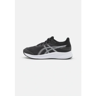 Afbeelding van Asics Patriot 13 GS Unisex Hardloopschoenen neutraal voor kinderen, Maat: 34.5, Graphite grey/white Textiel/ synthetisch