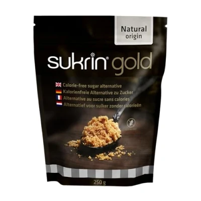Afbeelding van Sukrin Gold Alternatief voor natuurlijke zoetstof, volledig caloriearm met bruine suiker, 250 g