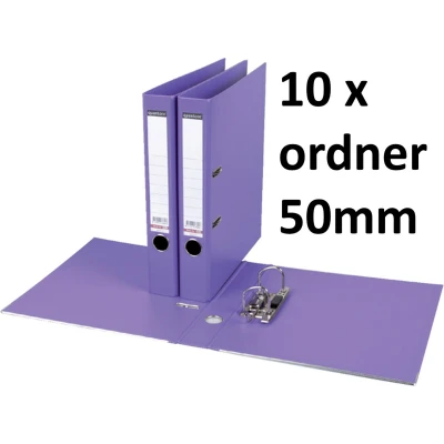 Afbeelding van Ordner Quantore A4 50mm PP violet