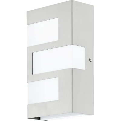Afbeelding van EGLOÂ RaloraÂ Â BuitenverlichtingÂ WandlampÂ 3Â LichtsÂ LEDÂ RVSÂ Wit