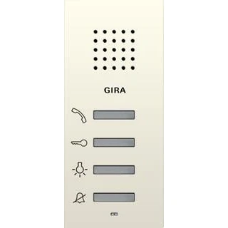 Afbeelding van Gira huisstation vry opbouw creme wit audio 125001