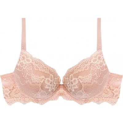 Afbeelding van Pleasure State My Fit Lace 200% Boost Plunge Push up BH Huid 70 D