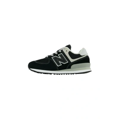 Afbeelding van New Balance 574 sneakers zwart/giijs