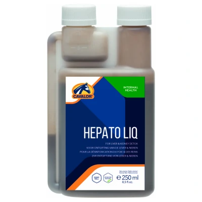 Afbeelding van Cavalor Hepato Liq Ontlasting Voor De Lever 0.254 kg Voedingssupplement 250 ml
