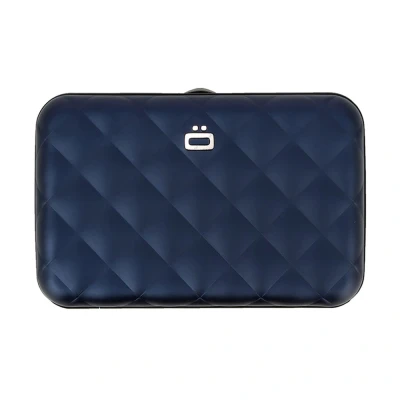 Afbeelding van Ögon Quilted Button Navy Blue