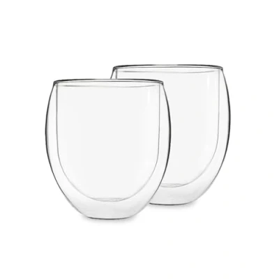 Afbeelding van Glas Ice Theeglas Met Theebloem Bolvormig Design 320 ML Dubbelwandig Borosilicaatglas Bestand Tegen Hitte En Kou Handgemaakt Mondgeblazen Krasvrij Geschikt Voor Magnetron Vaatwasser