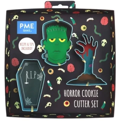 Afbeelding van PME Koekjes Uitsteker Horror Set/3