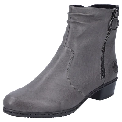Afbeelding van Rieker Dames Y0741 korte laarzen, grijs, 41 EU