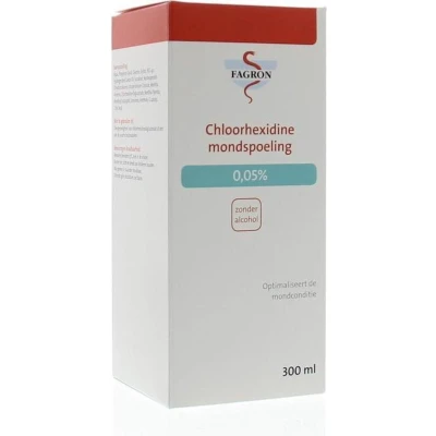 Afbeelding van Chloorhexidine 0.05% Mondspoeling Zonder Alcohol Fagron