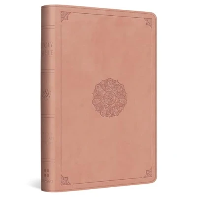 Afbeelding van ESV Compact Bible: English Standard Version, Trutone, Blush Rose, Emblem Design Bible With Ribbon Marker