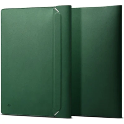 Afbeelding van Spigen Valentinus MacBook 13 / 14 inch sleeve groen