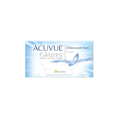Afbeelding van 3.00 ACUVUE® OASYS with HYDRACLEAR® PLUS 6 pack Weeklenzen BC 8.40 Contactlenzen